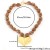 original handmade beads Acrylic love necklace