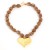 original handmade beads Acrylic love necklace