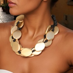 original multilayer handmade weave necklace clavicle chain