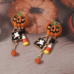 occidental style trend creative enamel   Halloween personality long style tass..