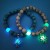 turquoise Beads occidental style lotus  beads bracelet