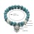turquoise Beads occidental style lotus  beads bracelet
