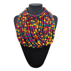 occidental style creative ethnic style exaggerating necklace Bohemia color han..