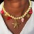 natural necklace Shells beads samll high lady clavicle chain
