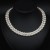 star same style occidental style Pearl necklace fashion woman all-Purpose Rhinestone chain clavicle chain