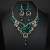 occidental style exaggerating crystal gem necklace earrings set bride banquet woman occidental style exaggerating crystal gem necklace earrings set bride banquet woman