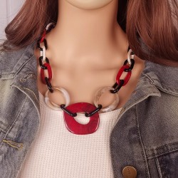 fashionO samll necklace woman handmade production Acrylic occidental style fas..