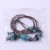 W ethnic style ceramic long necklace woman wind hanging ornaments Chinese style sweater chain