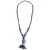 W ethnic style ceramic long necklace woman wind hanging ornaments Chinese style sweater chain
