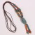 W wind beads weave ceramic necklace sweater chain long style wind pendant temperament