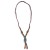 W wind beads weave ceramic necklace sweater chain long style wind pendant temperament