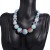 W ethnic style beads ceramic necklace Bohemia chain retro brief new sweater chain