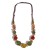 W creative retro ethnic style handmade weave clavicle chain all-Purpose ceramic necklace