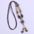 W brief all-Purpose retro ceramic necklace long style ethnic style sweater chain apparel fitting pendant pendant