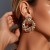 occidental style retro geometry hollow pattern ear stud personality fashion Street Snap earrings earringearringF