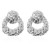 occidental style retro geometry hollow pattern ear stud personality fashion Street Snap earrings earringearringF