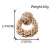 occidental style retro geometry hollow pattern ear stud personality fashion Street Snap earrings earringearringF