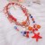 fashion personality trend wind handmade beads Alloy starfish Shells multilayer lady necklace