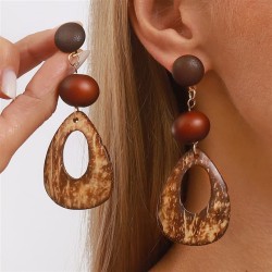 E Autumn and Winter geometry earrings Earring  samll high ear stud