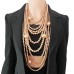 occidental style fashion high Pearl necklace temperament exaggerating long style sweater chain chain set
