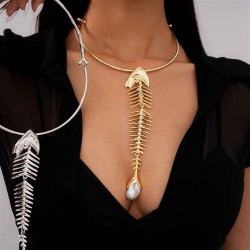 occidental style diamond pendant necklace woman exaggerating clavicle chain hi..
