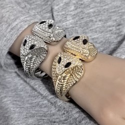 occidental style personality snake bangle woman exaggerating width surface big..