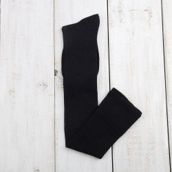 combed cotton long tube Knees flat socks  width thigh socks  Autumn And Winter..