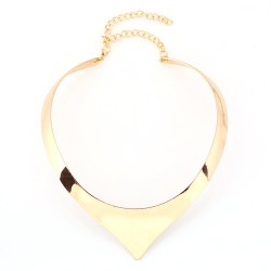 occidental style fashion punk Metal Collar  exaggerating surface false collar ..