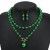 occidental style fashion glass necklace surround chain multicolor long style sweater chain necklace