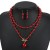 occidental style fashion glass necklace surround chain multicolor long style sweater chain necklace