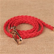 candy colors all-Purpose fashion women belt lady belt belt weave belt