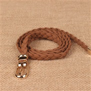 candy colors all-Purpose fashion women belt lady belt belt weave belt