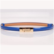 buckle  candy colors leather lady Korean style belt Korean style all-Purpose fashion ornament belt woman style