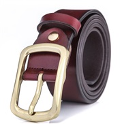 man belt real leather...