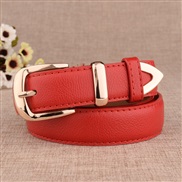 all-Purpose fashion lady leisure Imitation leather belt  women surface belt Alloy buckle belt