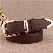 all-Purpose fashion lady leisure Imitation leather belt  women surface belt Alloy buckle belt