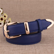 all-Purpose fashion lady leisure Imitation leather belt  women surface belt Alloy buckle belt