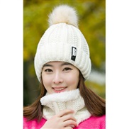 hat velvet woolen velvet Korean style lady Autumn and Winter knitting two