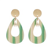 ( green)UR new earrin...