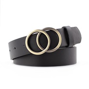 ( black)occidental style buckle belt woman  leisure belt lady  Cowboy belt fashion Dress belt