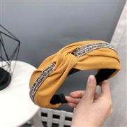 flash diamond eadband sweet high-end Korea big all-Purpose Korean style eadband woman