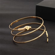 (BZjinse)occidental style  brief wind fashion snake bangle  personality fashion Alloy snake elements