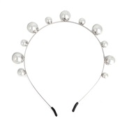 occidental style Pearl Headband fashion gem embed Headband woman more style