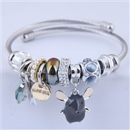 occidental style fashion  Metal all-PurposeDL concise pendant more elements accessories personality bangle