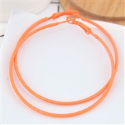 occidental style fashion  Metal color concise circle buckle circle