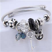 occidental style fashion  Metal all-PurposeDL key owl more elements accessories personality bangle