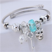 occidental style fashion  Metal all-PurposeDL key owl more elements accessories personality bangle