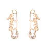 (+) personality fashion nglish earrings hair clip