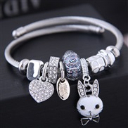 occidental style fashion  Metal all-PurposeDL concise  bright love  rabbit  pendant more elements accessories pe