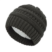 ( Dark grey)child hat velvet warm  color woolen man woman